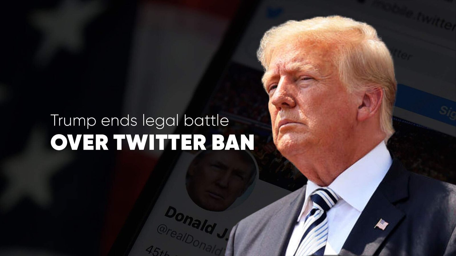 Trump Settles Legal Battle Over Twitter